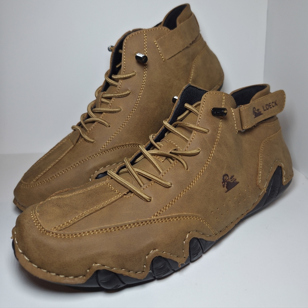 LDECK Explorer outdoor hiking waterproof leather shoe men
